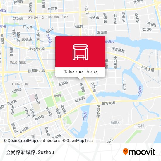 金尚路新城路 map
