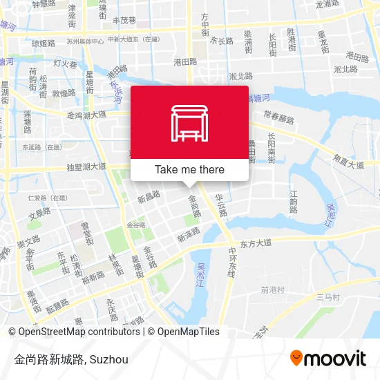 金尚路新城路 map