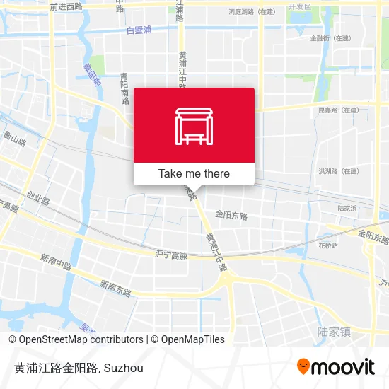 黄浦江路金阳路 map