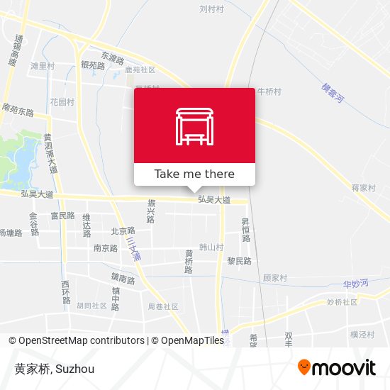 黄家桥 map