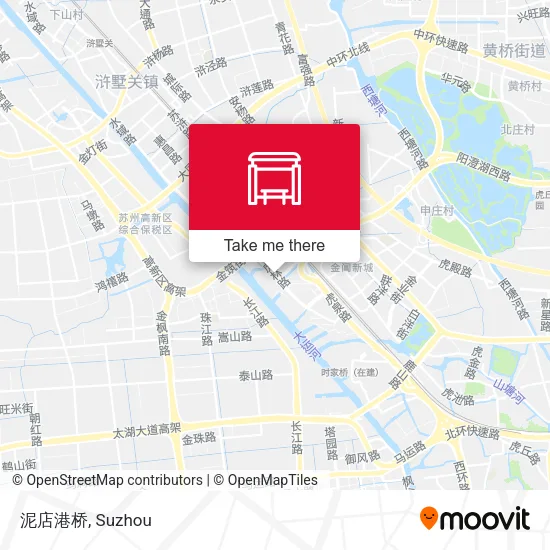 泥店港桥 map