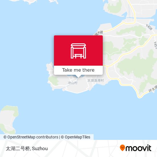太湖二号桥 map