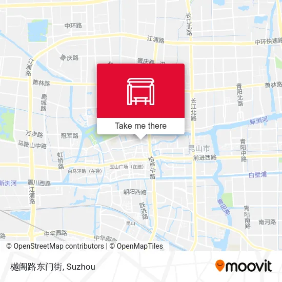 樾阁路东门街 map