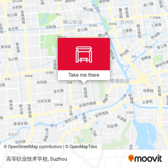 高等职业技术学校 map