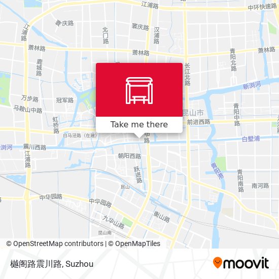 樾阁路震川路 map