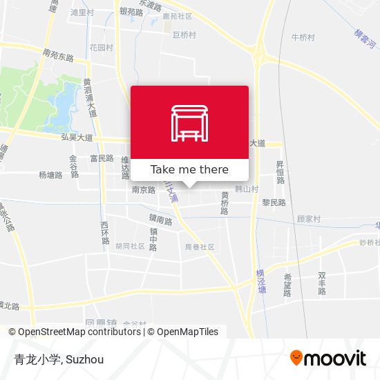 青龙小学 map