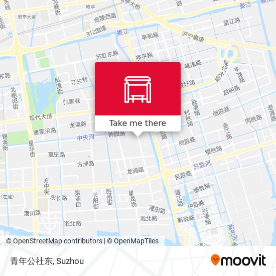 青年公社东 map