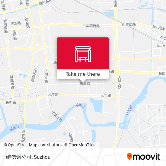 维信诺公司 map
