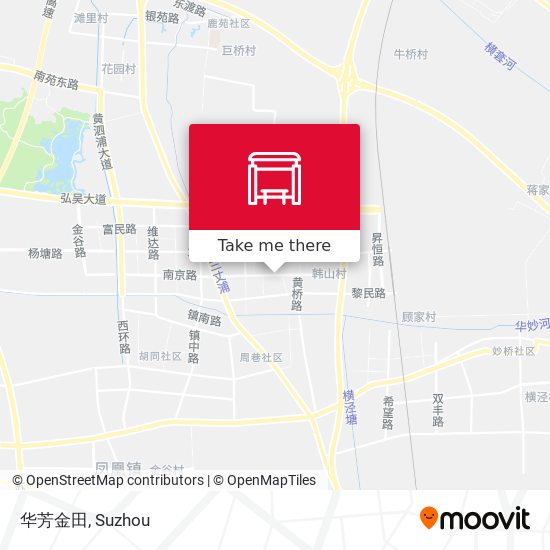 华芳金田 map