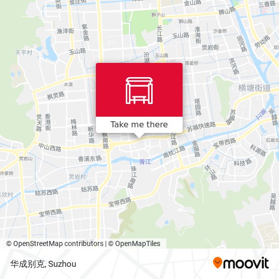 华成别克 map