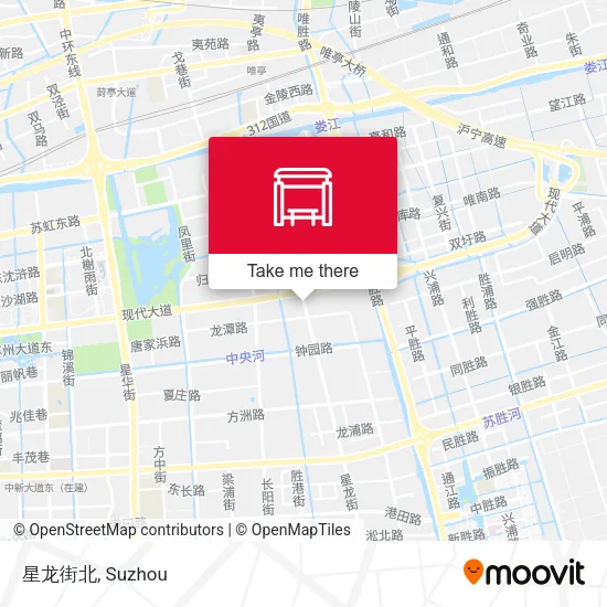 星龙街北 map