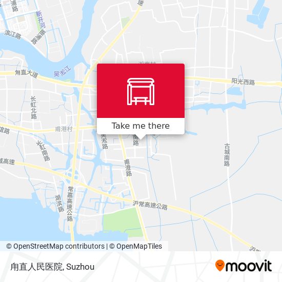 甪直人民医院 map