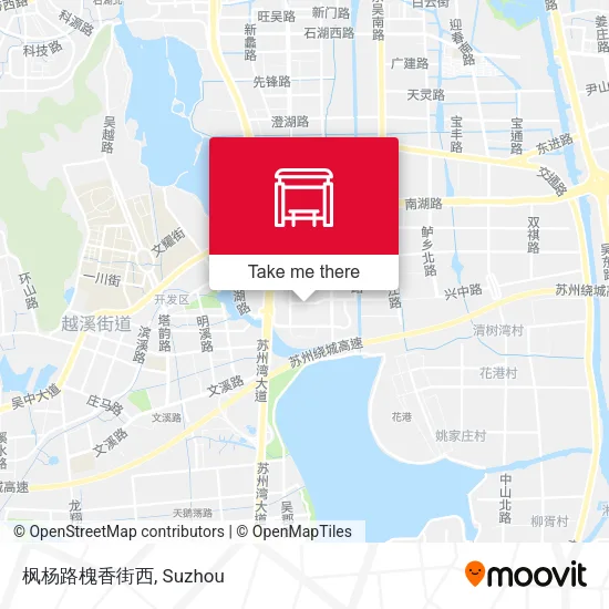 枫杨路槐香街西 map