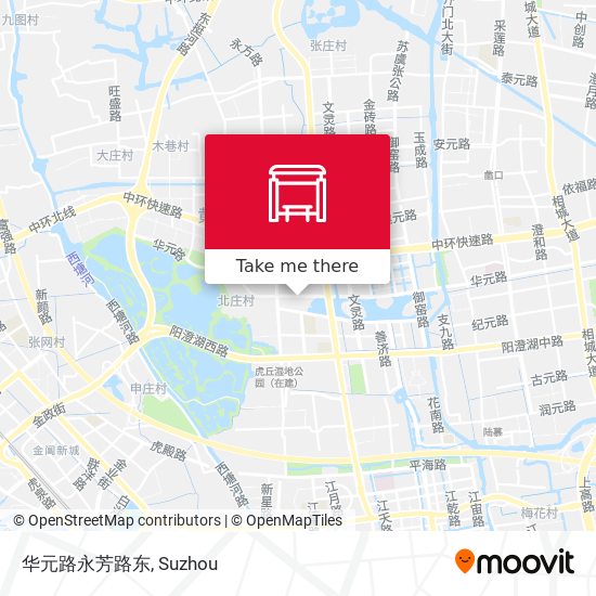 华元路永芳路东 map