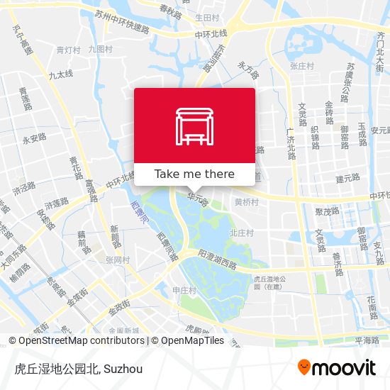 虎丘湿地公园北 map