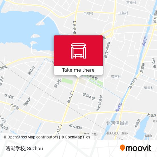 漕湖学校 map