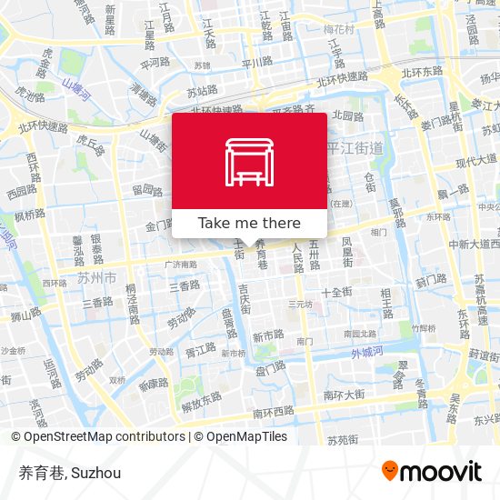养育巷 map