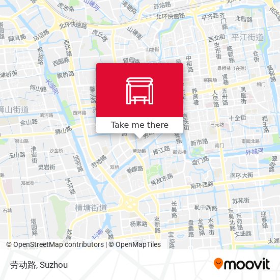 劳动路 map