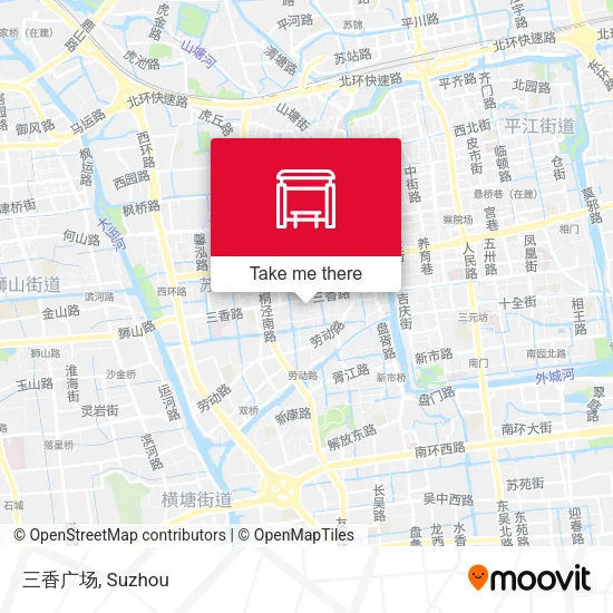 三香广场 map