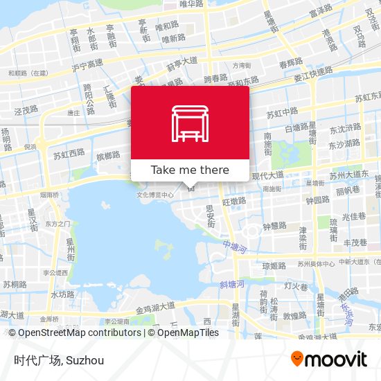 时代广场 map