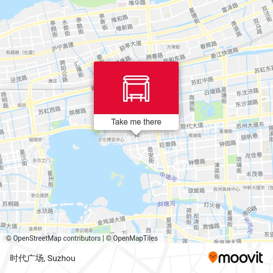 时代广场 map