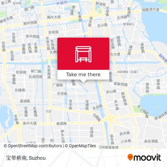 宝带桥南 map
