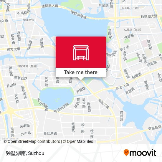 独墅湖南 map