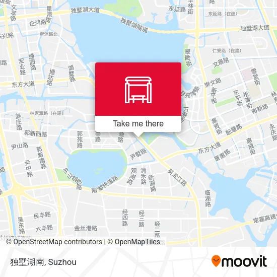 独墅湖南 map