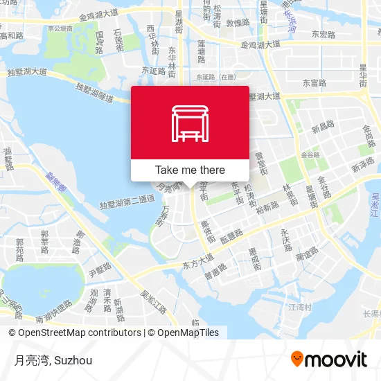 月亮湾 map