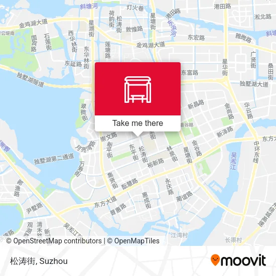 松涛街 map