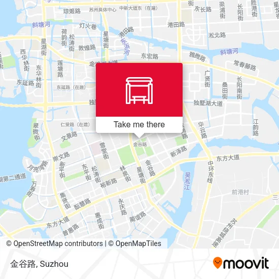 金谷路 map