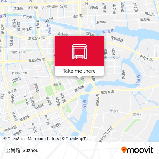 金尚路 map