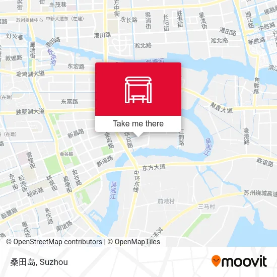桑田岛 map