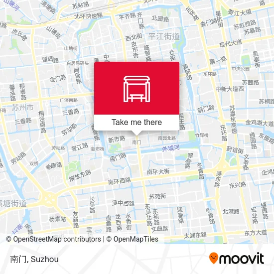 南门 map