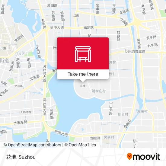 花港 map