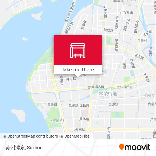 苏州湾东 map