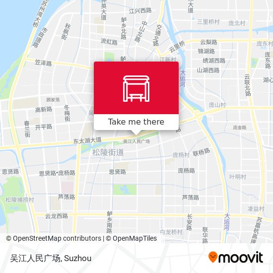 吴江人民广场 map