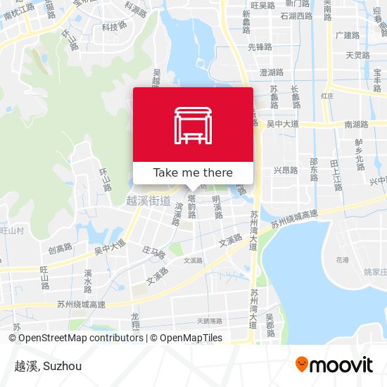 越溪 map
