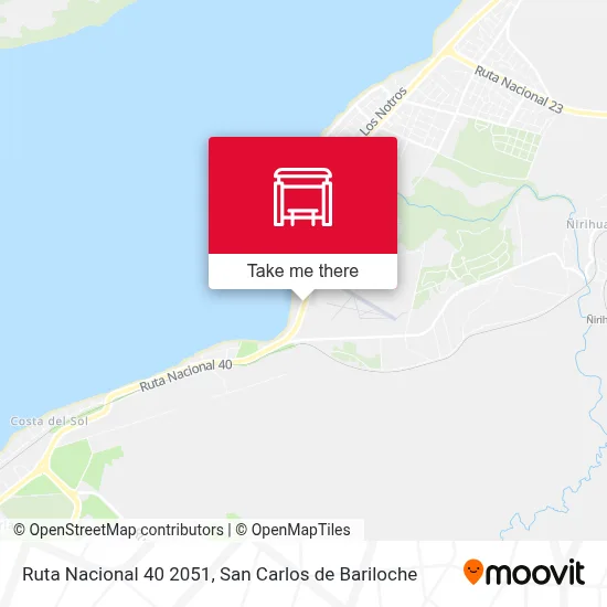 Ruta Nacional 40 2051 map