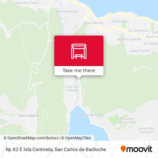 Mapa de Rp 82 E Isla Centinela