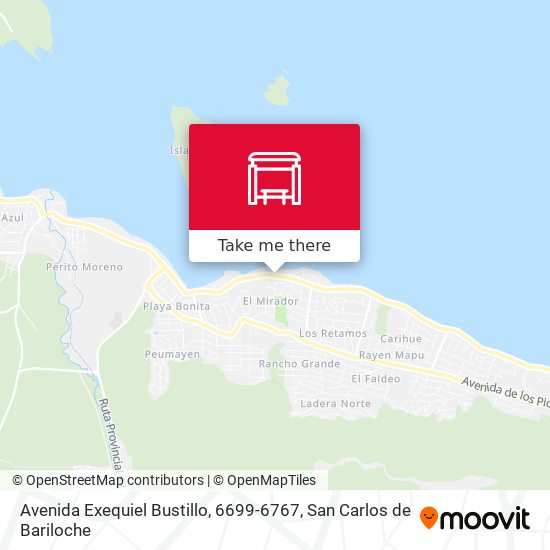 Avenida Exequiel Bustillo, 6699-6767 map