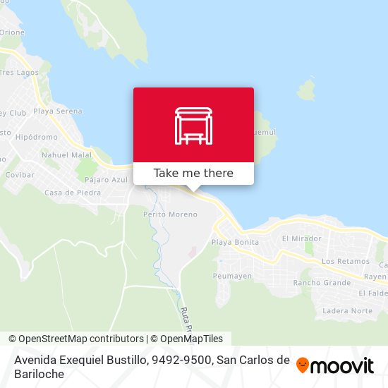 Avenida Exequiel Bustillo, 9492-9500 map