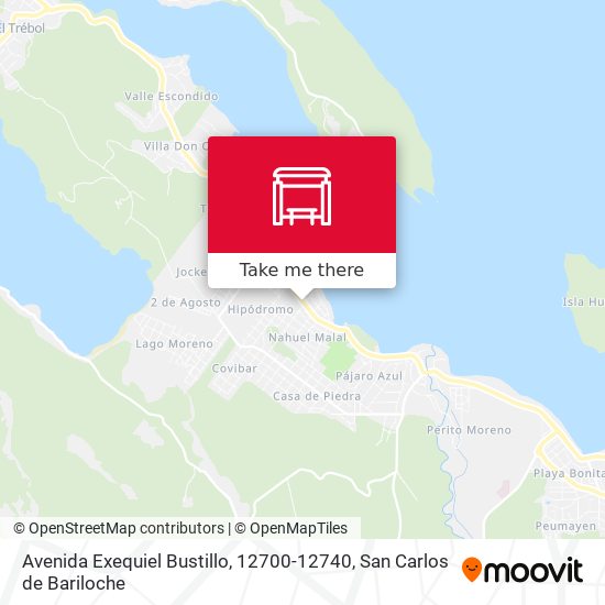 Avenida Exequiel Bustillo, 12700-12740 map