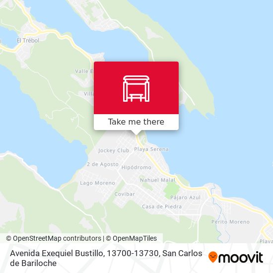Avenida Exequiel Bustillo, 13700-13730 map