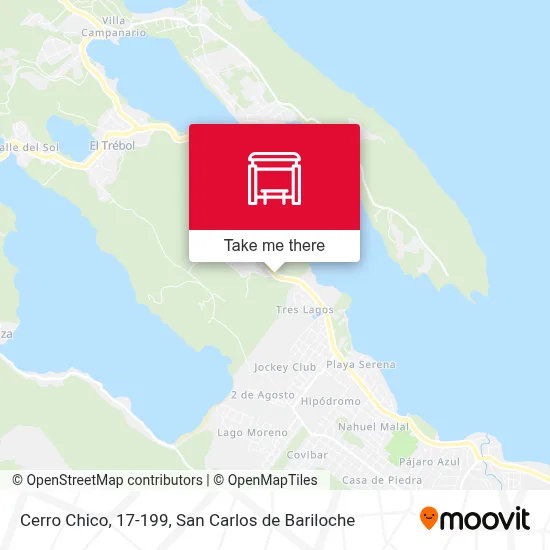 Cerro Chico, 17-199 map