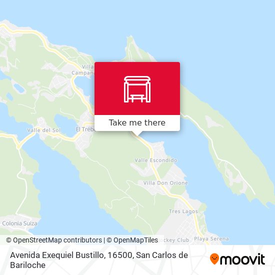 Avenida Exequiel Bustillo, 16500 map