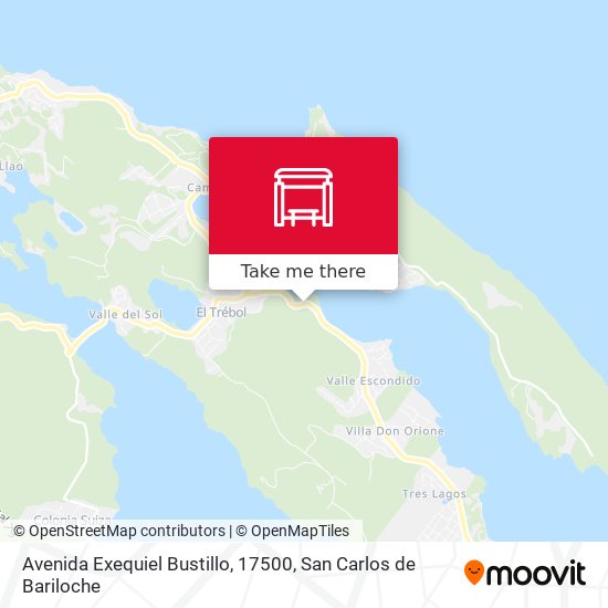 Avenida Exequiel Bustillo, 17500 map
