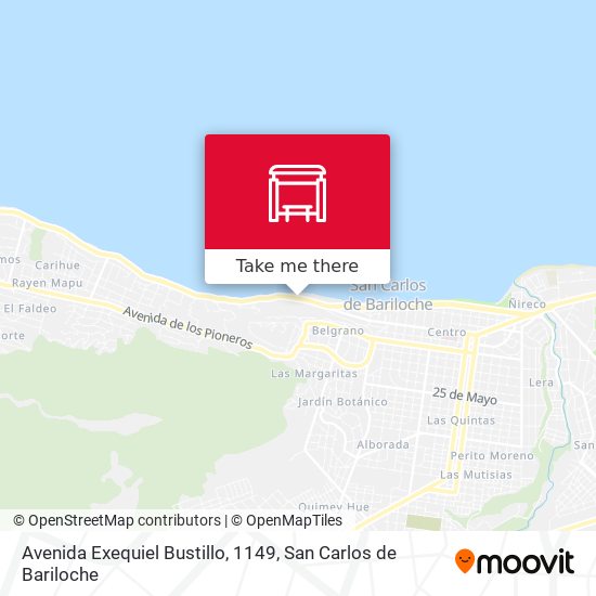 Avenida Exequiel Bustillo, 1149 map