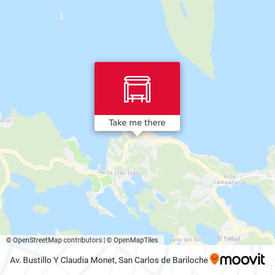 Av. Bustillo Y Claudia Monet map