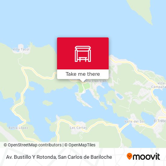 Mapa de Av. Bustillo  Y Rotonda